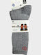 Dimisocks Herren Thermo Socken Gray