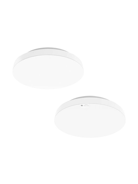 Bot Lighting Ceiling Mount Light 23cm White with Integrated LED