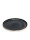 Espiel Terra Grey Serving Plate Shallow Gray with Diameter 26cm 6 Pieces