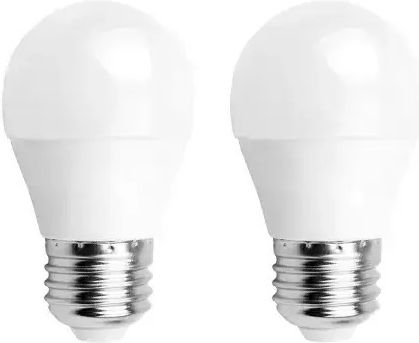 Aigostar LED Bulbs 6W for Socket E27 and Shape G45 Warm White 510lm Dimmable 2pcs