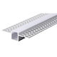 Walled Aluminum Profile LED Strip Drywall Stp401a 1.5x5.6cm 2m Ip20 Silver Bot Lighting