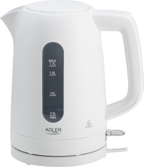 Adler Kettle 1.7lt 1379W White
