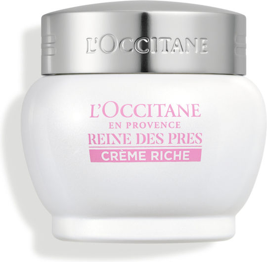 L'Occitane Reine Des Pres Rich Κρέμα Προσώπου για Ενυδάτωση, Πανάδες & Λάμψη 50ml