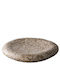 Raw Stoneware Teller Untiefe Keramik Weiß mit Durchmesser 25.4cm 12Stück