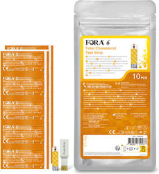Fora 6 Connect 10 Cholesterol Test Strips