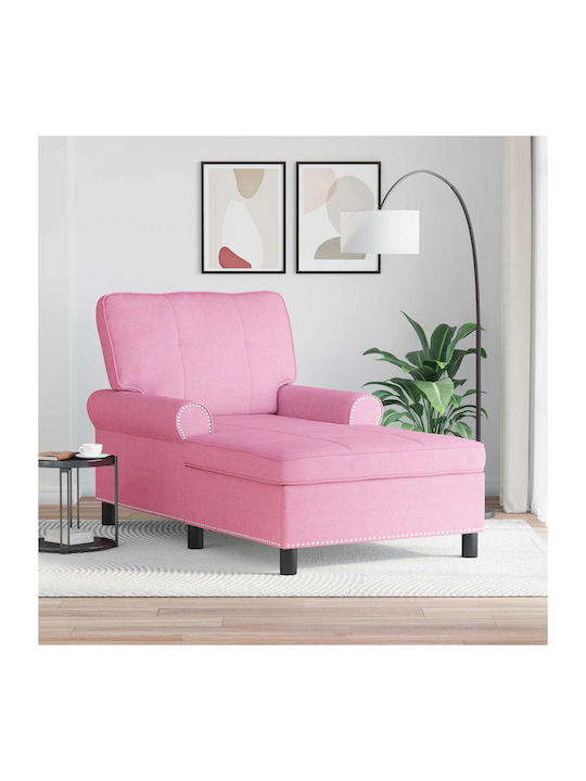Modern Liegestuhl Rosa 91x157x91cm 42022938