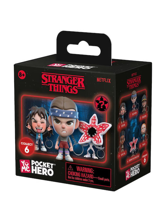Yume Schlüsselanhänger Pocket Hero Stranger Things Blind Box 1 Stück Zufallsauswahl