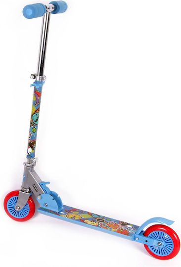 Maxtar Kids Scooter Foldable Rachet 2-Wheel Blue