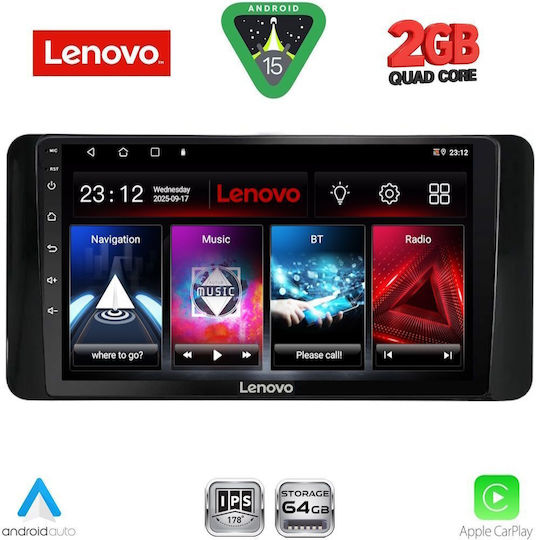 Lenovo Sistem Audio Auto pentru Skoda Kamiq 2018 (Bluetooth/USB/WiFi/GPS/Apple-Carplay/Android-Auto) cu Ecran Tactil 10"
