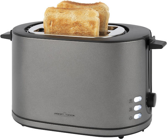 Profi Cook Pc-ta Toaster 2 Schlitze Gray