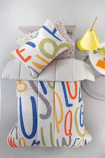 Guy Laroche Set Kids Quilt Single with Pillowcase Multi 160x240cm