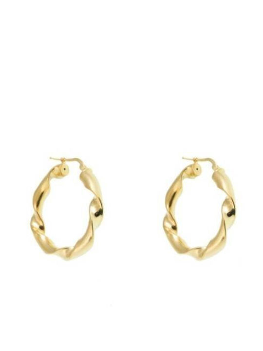 Ohrringe aus Gold 14K mit Steinen