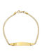 Savvas Design Women's Bracelet Id made of Gold 14K
