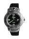 Catamaran Men's Watch 41mm Battery with Black Leather Strap