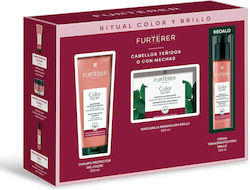 Rene Furterer Ritual Color Glow Hair Care Set for Color Maintenance 3pcs