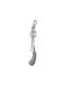 Marhome Suspendata Amulet Argintiu din Metal 25cm 1buc