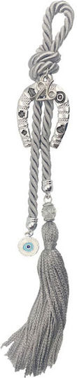 Marhome Suspendata Amulet Argintiu din Metal 25cm 1buc