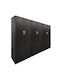 Sechs Türen Kleiderschrank Lego Wenge 240x42x180cm