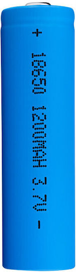 Li-ion 18650 Batterie 1200 mAh Kapazität 3,7 V Blau