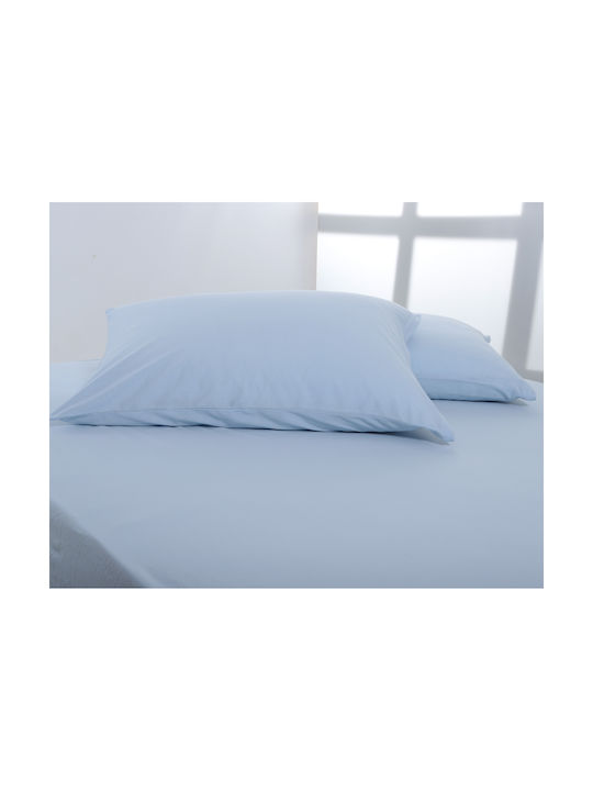 Silk Fashion Σετ Μαξιλαροθήκες με Φάσα Ciel 50x70εκ.