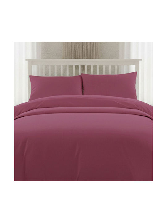 Melinen Lavish Pillowcase Set with Envelope Cover Apple 53x72cm.