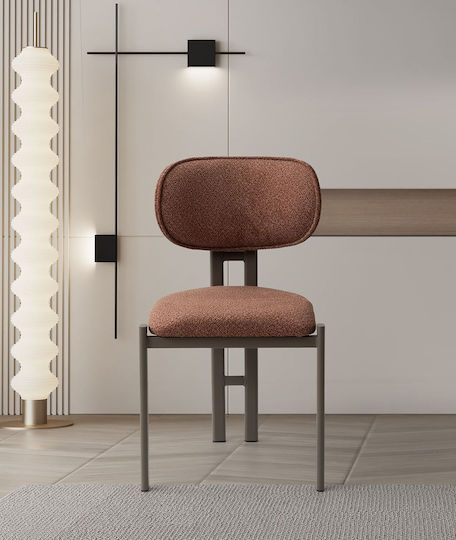 Muriz Stühle Speisesaal Tile Red 2Stück 43x47.5x83cm
