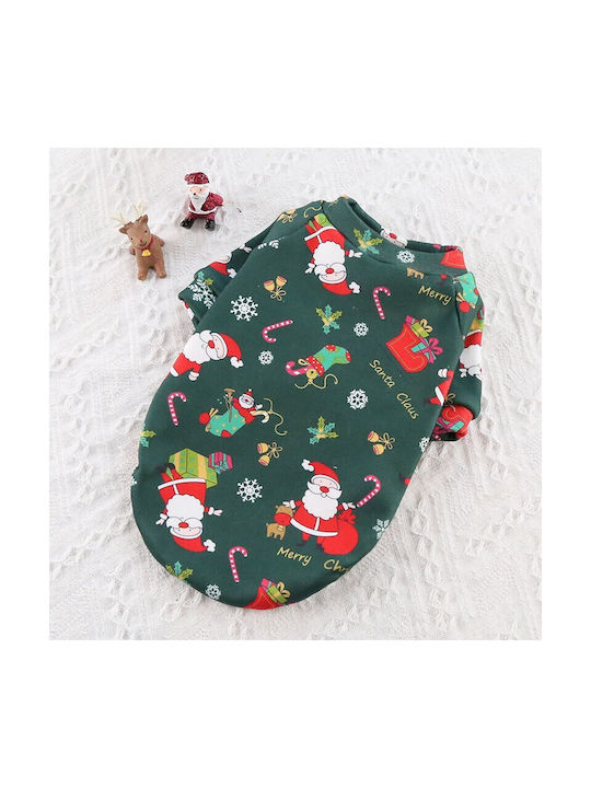Denik Φουτερ Xmas Santa Πρασινο M 30cm