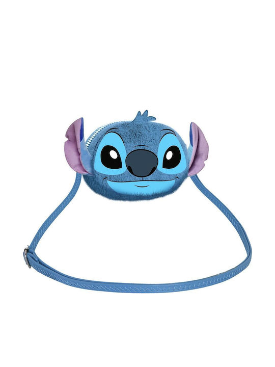 Karactermania Stitch Kids Bag Shoulder Bag Blue 17cmx13cmx13cmcm