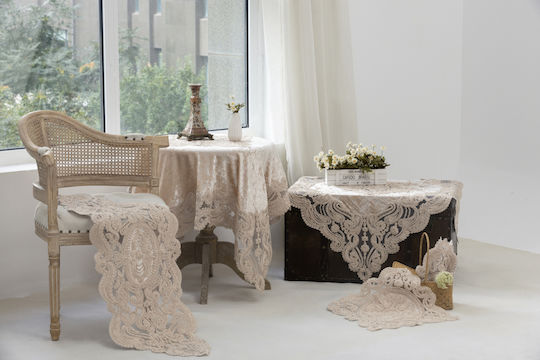 Liolios Home Ράνερ Light Coffee 40x145εκ.