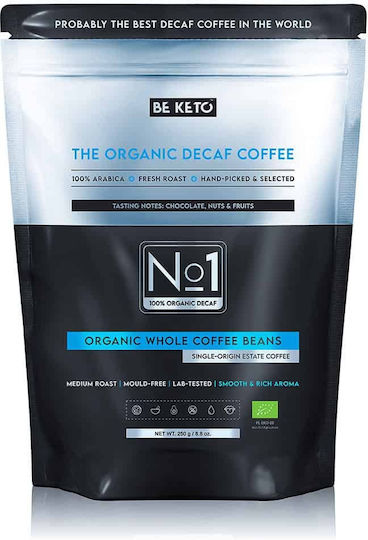 BeKeto Καφές Espresso Decaffeine Arabica Chocolate σε Κόκκους 250gr