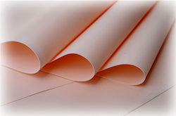 Foamiran Foam Paper Sheet 60x70cm Peach Pink