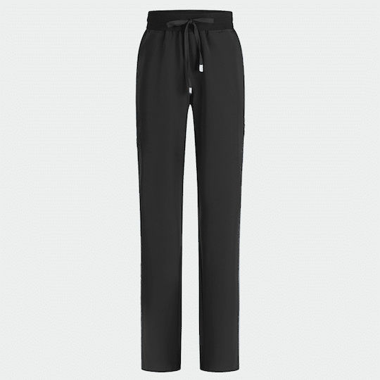 bwell Women's Black Medical Pants