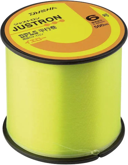 Daiwa Justron 500m Galben 0,285mm 0,285mm