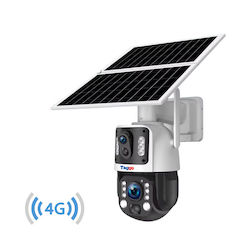 Cameră De Supraveghere 4k 4g Sim Card Încărcare Solară 8mp Zoom Optic 36x Înregistrare Video Continuă Urmărire Automată