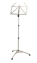 107 Chrome Notenständer aus Stahl Klappbarer Tisch 485x240x42mm Höhenverstellung 675-1.475mm 107 Chrome Notenständer aus Stahl Klappbarer Tisch 485x240x42mm Höhenverstellung 675-1.475mm