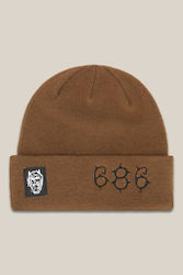 686 Beanie Unisex Beanie Gestrickt in Braun Farbe