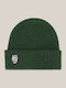 Beanie Unisex Σκούφος Πλεκτός σε Πράσινο χρώμα