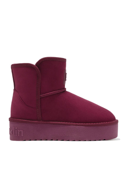 D.Franklin Nordic Ghete Dama Burgundy
