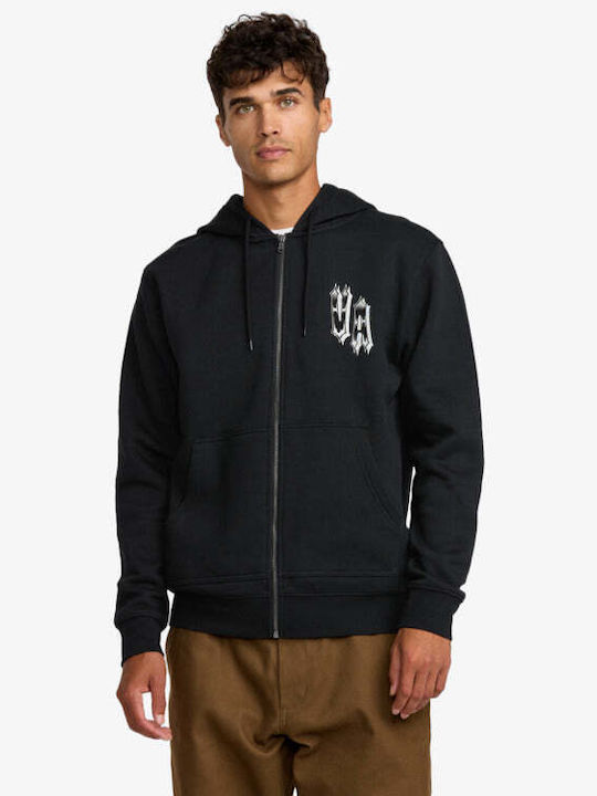 Eyes Sweatshirt mit Kapuze Black