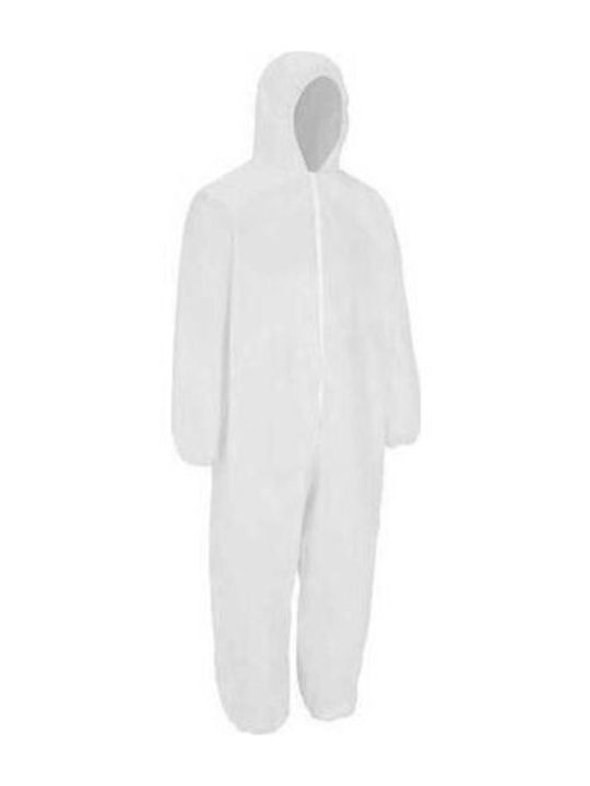 Disposable White Full Body Coverall Size XXL