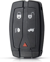Husă Pentru Chei Auto Techstar Compatibilă Cu Land Rover Freelander 5 Butoane Lamă