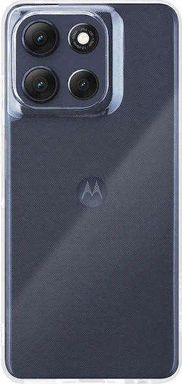 Tactical Back Cover Σιλικόνης Διάφανο (Moto G86)