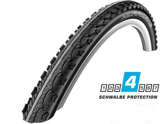 Schwalbe Anvelopă de bicicletă Trekking Hurricane 0710305 28" Cu sârmă