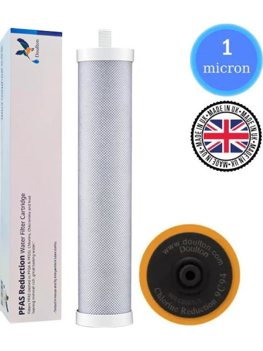 Doulton Countertop and Under Sink Water Filter Replacement made of Activated Carbon 1 μm