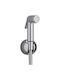Vinci Wandmontage Satz Bidet Silber