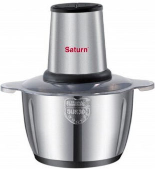 Saturn Mini tocător Multi 200W cu recipient 2lt Gri