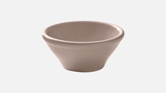 Heart & Soul Dip Serving Bowl Round made of Porcelain Green