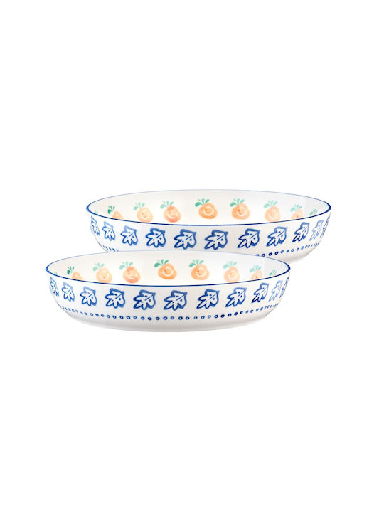 Björn Serving Bowl Round made of Porcelain 2pcs