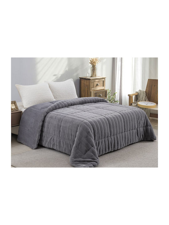 Adam Home Duvet Cover Queen 220x240cm Grey