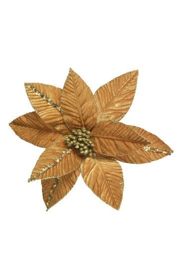 Kaemingk Weihnachtsdekoration Blume Länge 32cm.